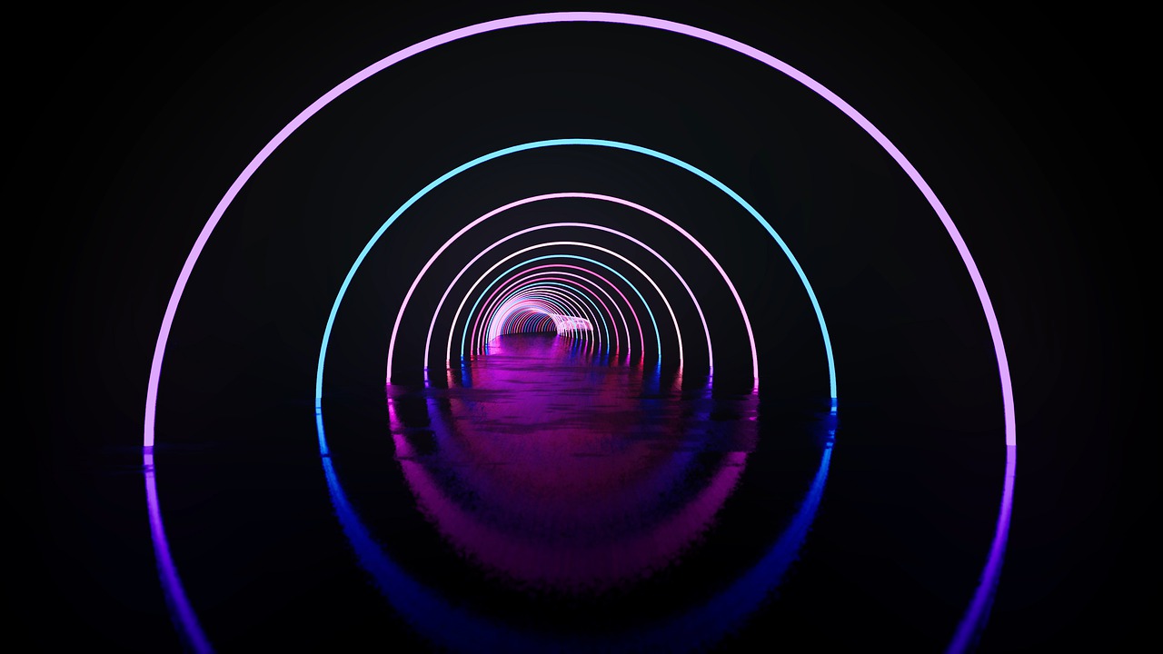 Abstract Arch Background Blue  - Gam-Ol / Pixabay