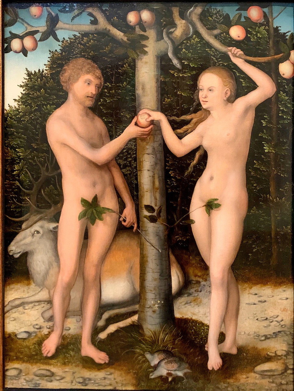 Adam And Eve Genesis Painting - dozemode / Pixabay