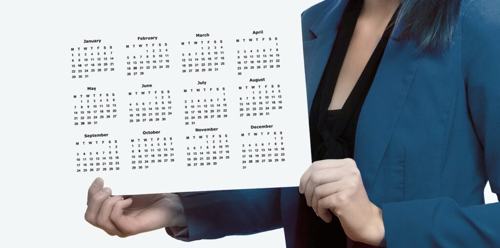 Agenda Calendar Woman Businesswoman  - geralt / Pixabay