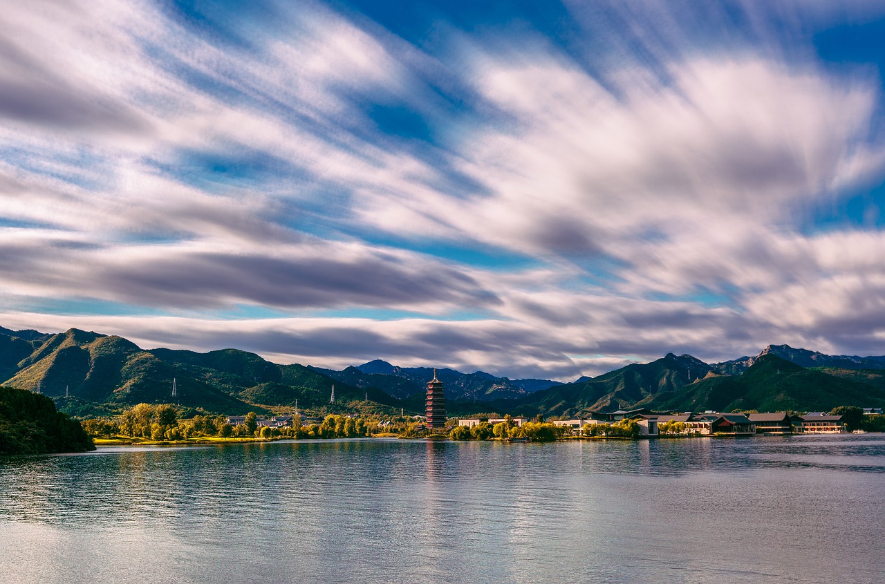 Ancient Buildings Lake Clouds Sky  - bxl184 / Pixabay