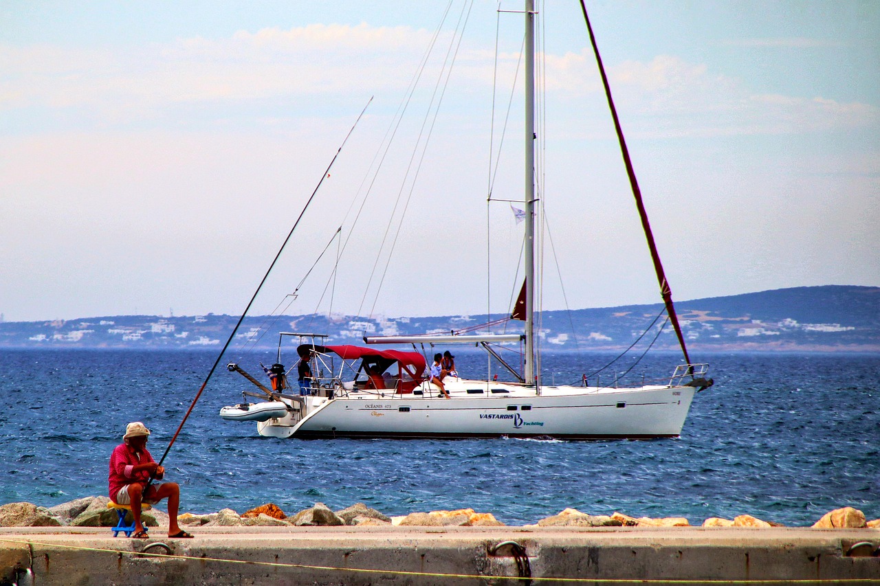 Angler Fishing Rod Fishing Sailboat - Tho-Ge / Pixabay