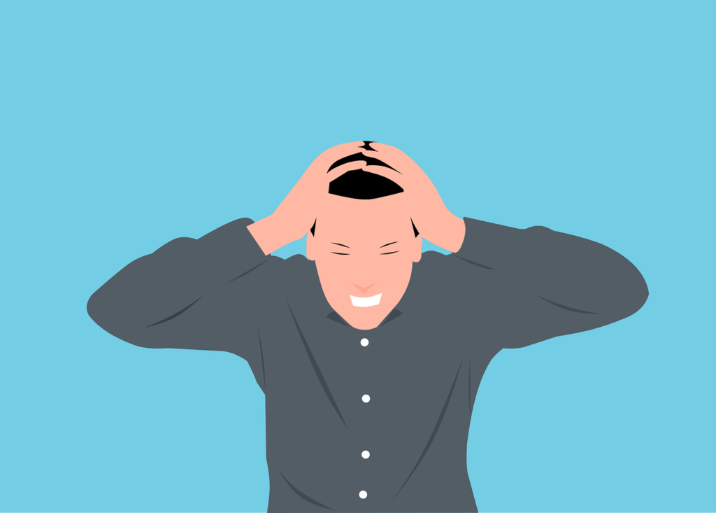 Angry Stressed Man Headache Danger  - mohamed_hassan / Pixabay