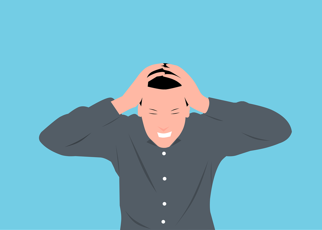 Angry Stressed Man Headache Danger - mohamed_hassan / Pixabay