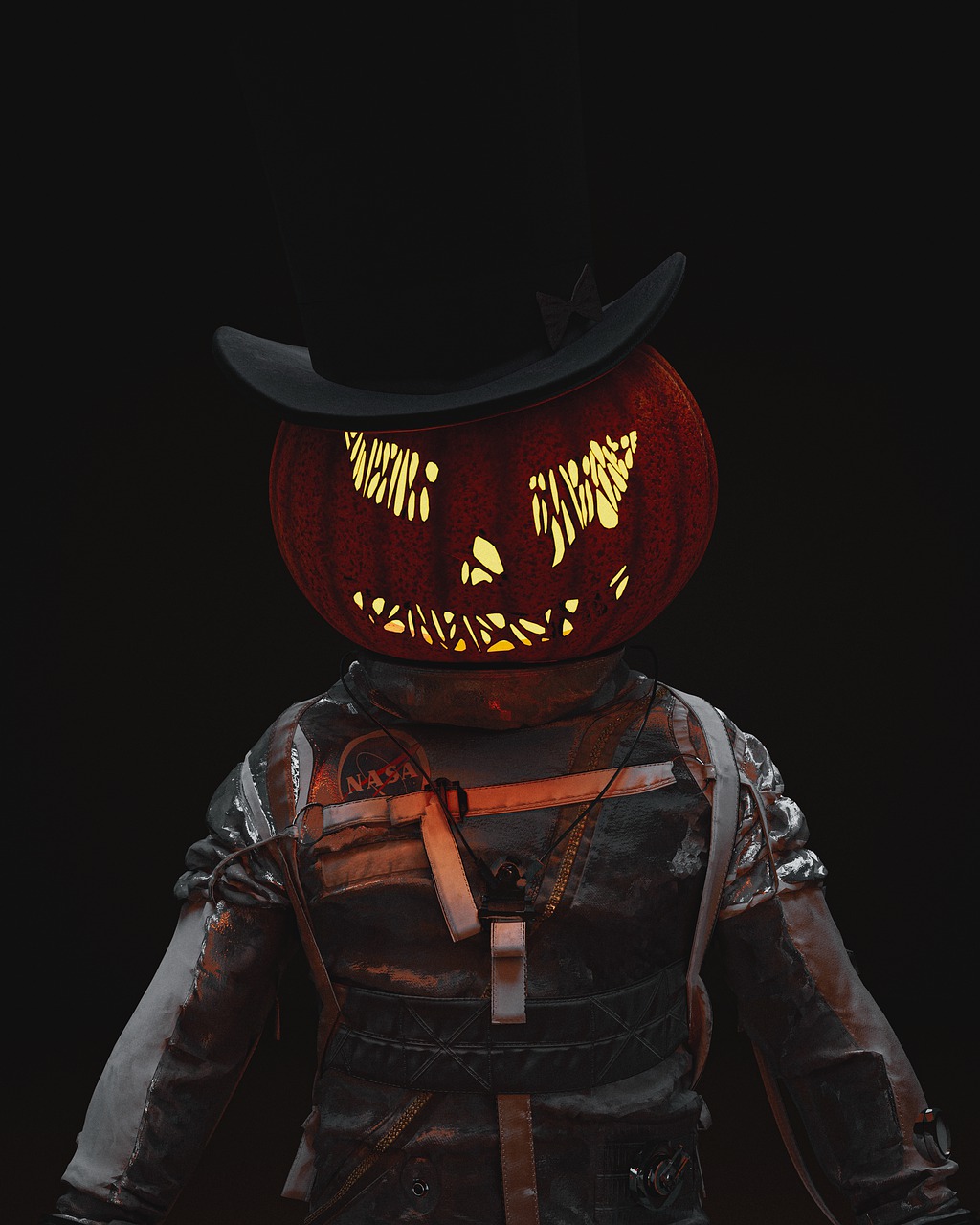 Astronaut Halloween Pumpkin - AlemCoksa / Pixabay