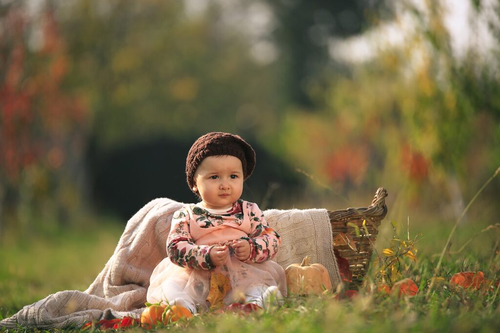 Baby Autumn Bonnet Toddler  - Modzmana / Pixabay