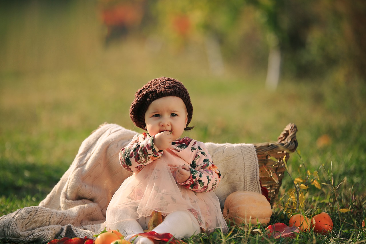 Baby Autumn Bonnet Toddler  - Modzmana / Pixabay