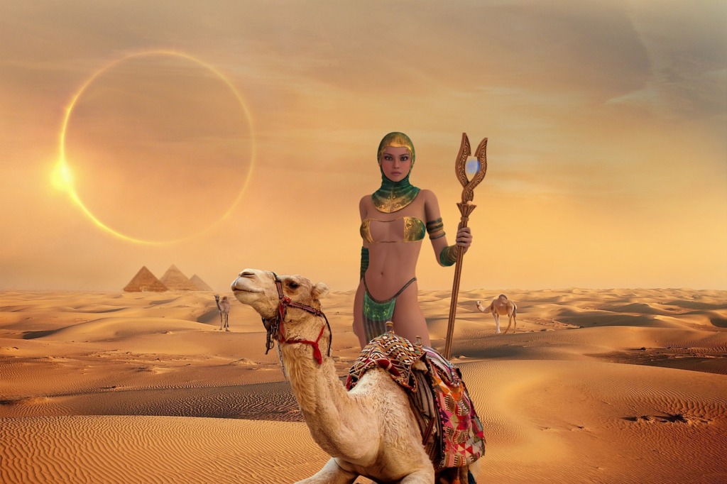 Background Desert Camels Hills  - jcoope12 / Pixabay