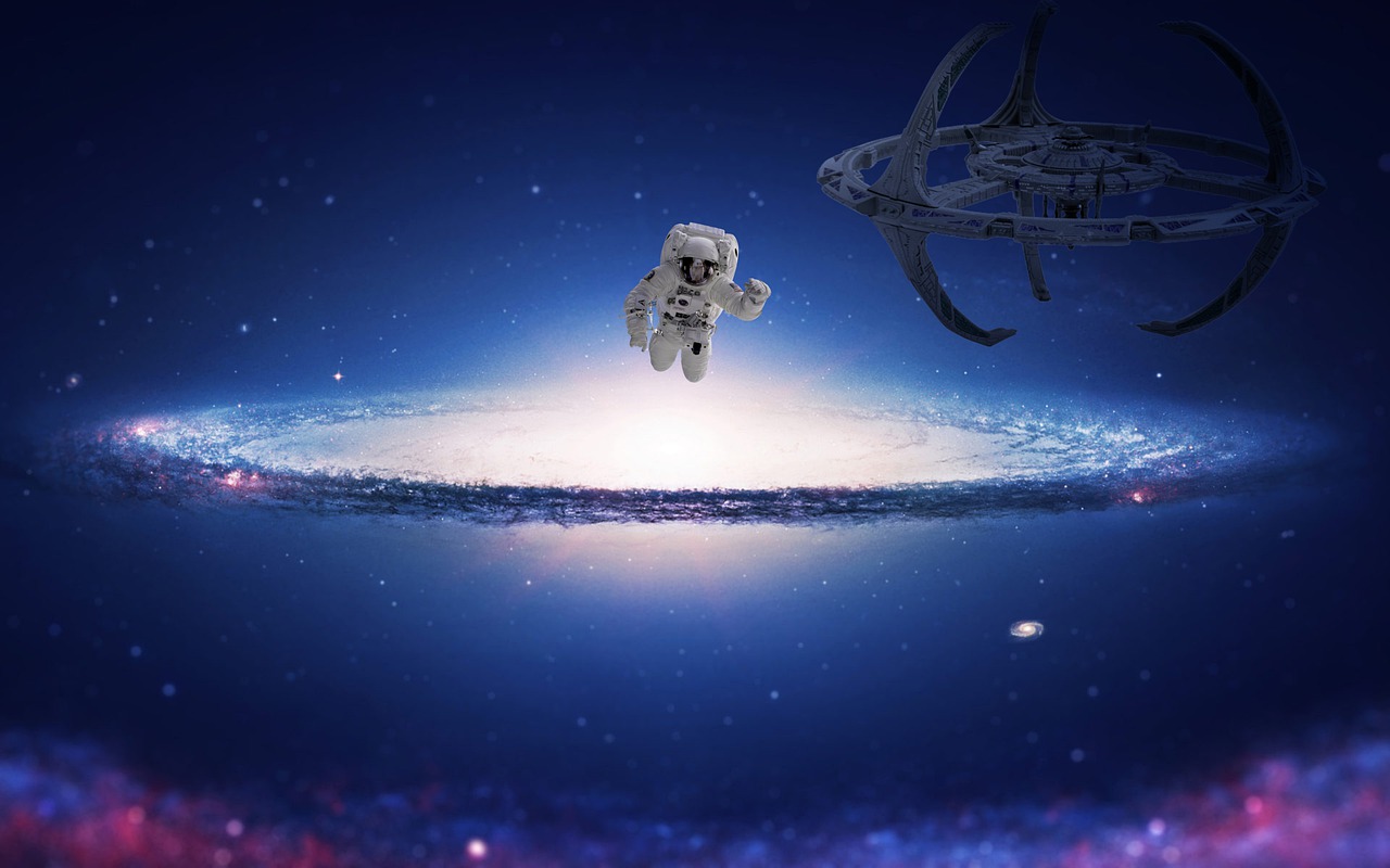 Background Space Space Station  - jcoope12 / Pixabay