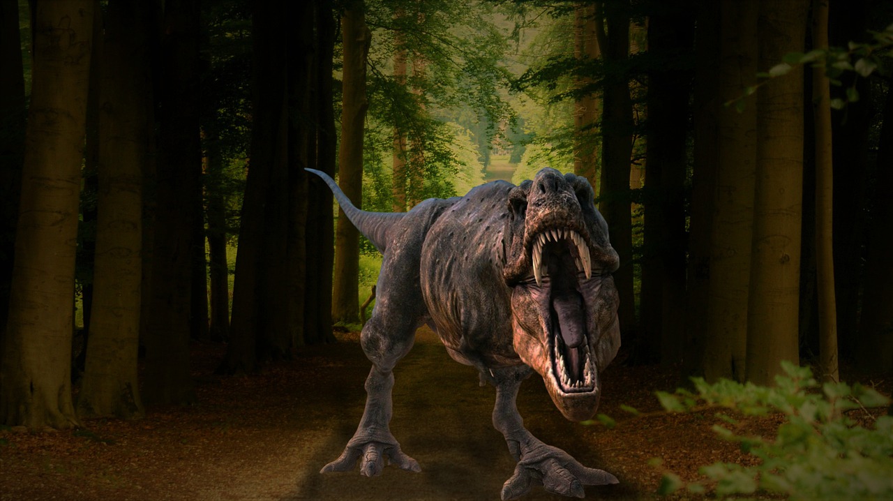 Background Woods Pathway Dinosaur - jcoope12 / Pixabay