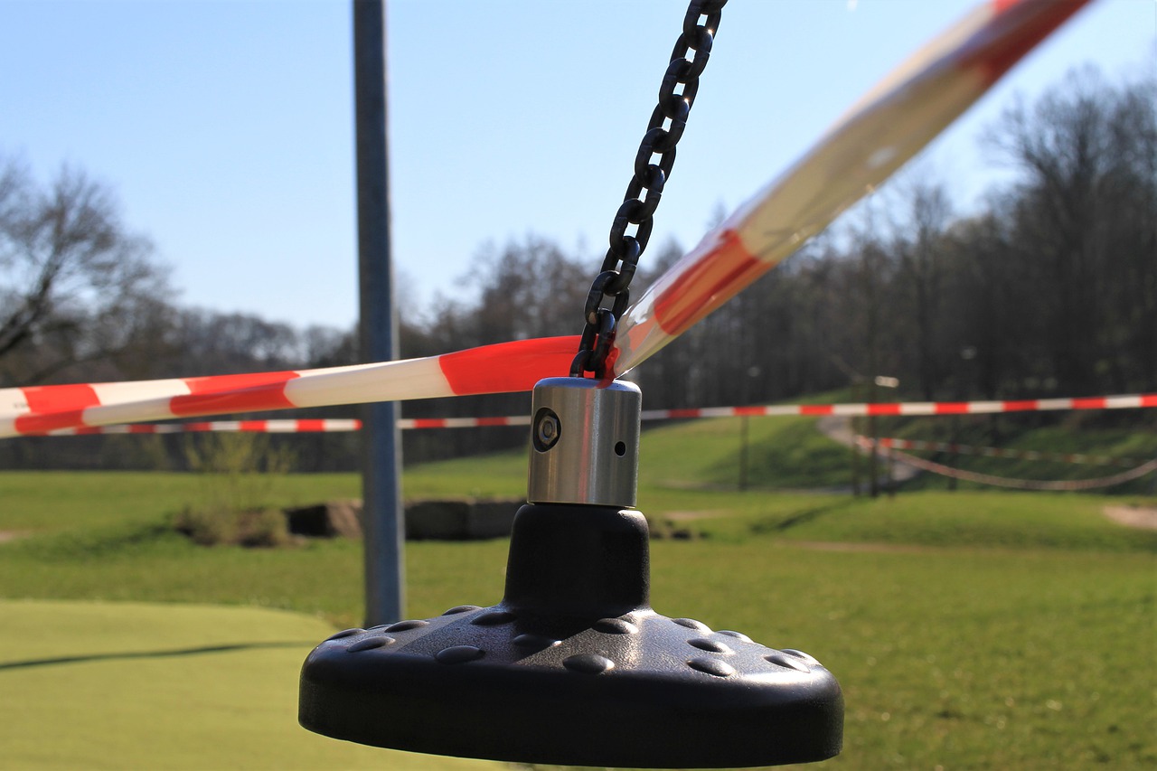 Barrier Barrier Tape Playground  - Carola68 / Pixabay