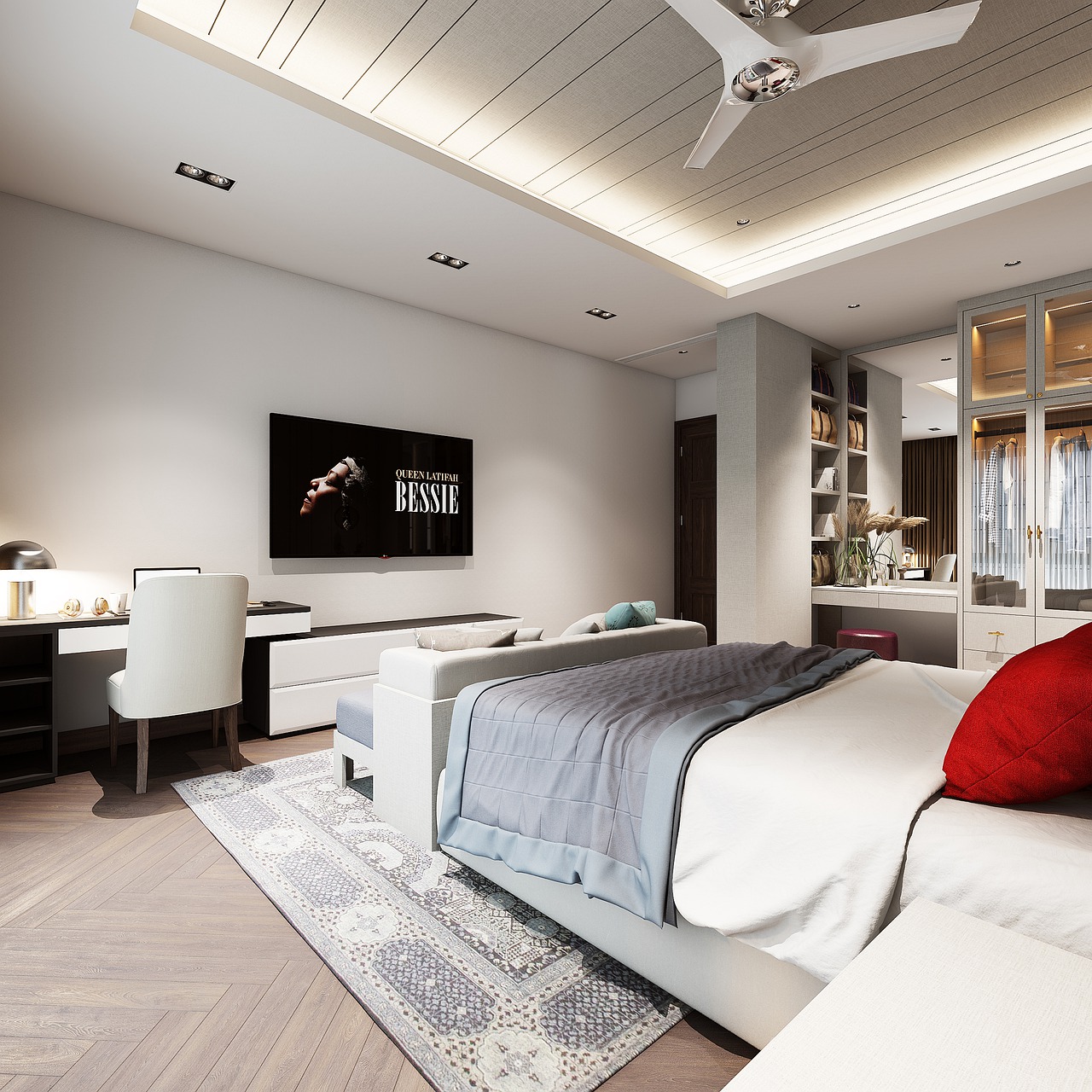 Bedroom Interior Design Furniture  - tuanarch87 / Pixabay