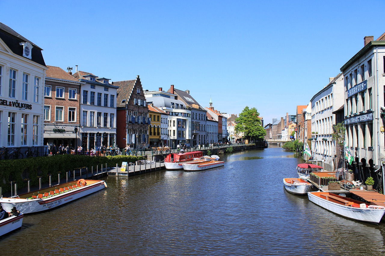 Belgium Ghent Gent Downtown  - armennano / Pixabay