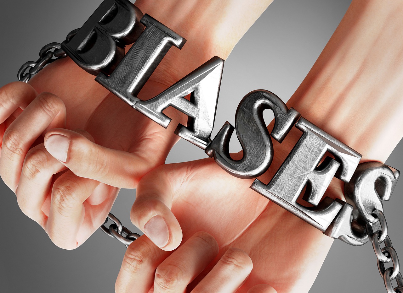 Biases Hands Shackles Handcuffs  - Good_Ideas / Pixabay