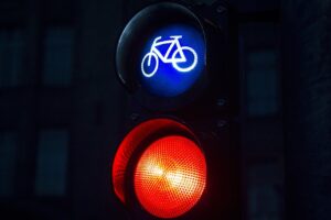 bicycle traffic light red 2367705
