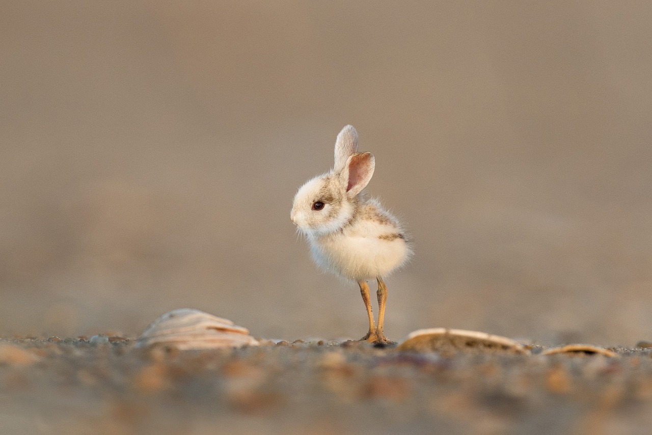 Bird Rabbit Hare Easter  - SarahRichterArt / Pixabay