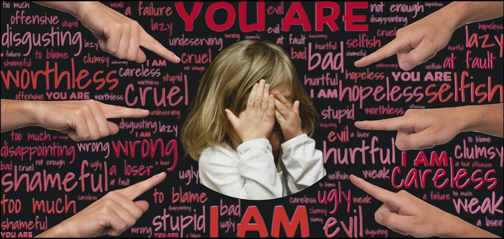 Blame Shame Judgment Abuse  - johnhain / Pixabay