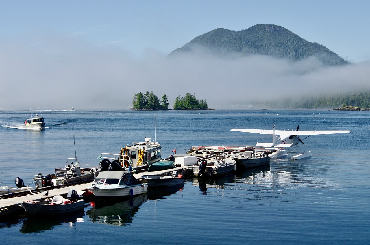 Boats Wharf Boat Yard Tofino  - NWimagesbySabrinaEickhoff / Pixabay