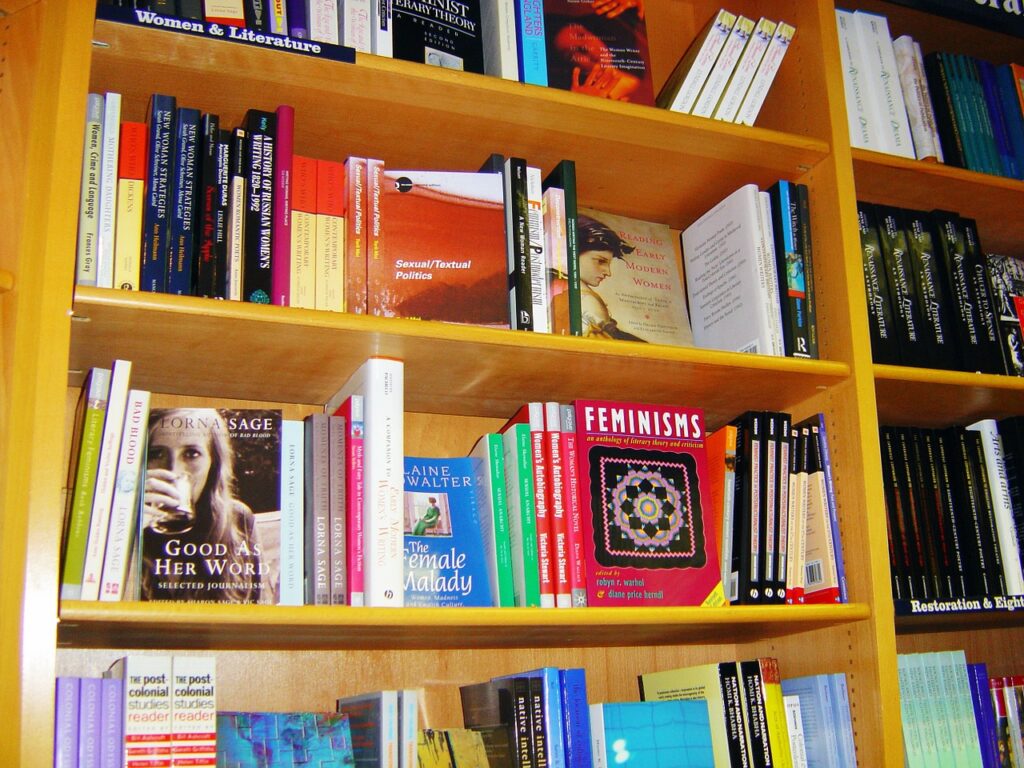 Books Bookshelves Reading Bookcases  - 134213 / Pixabay