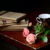 Books Roses Flowers Mug Cup Table  - JerzyGorecki / Pixabay