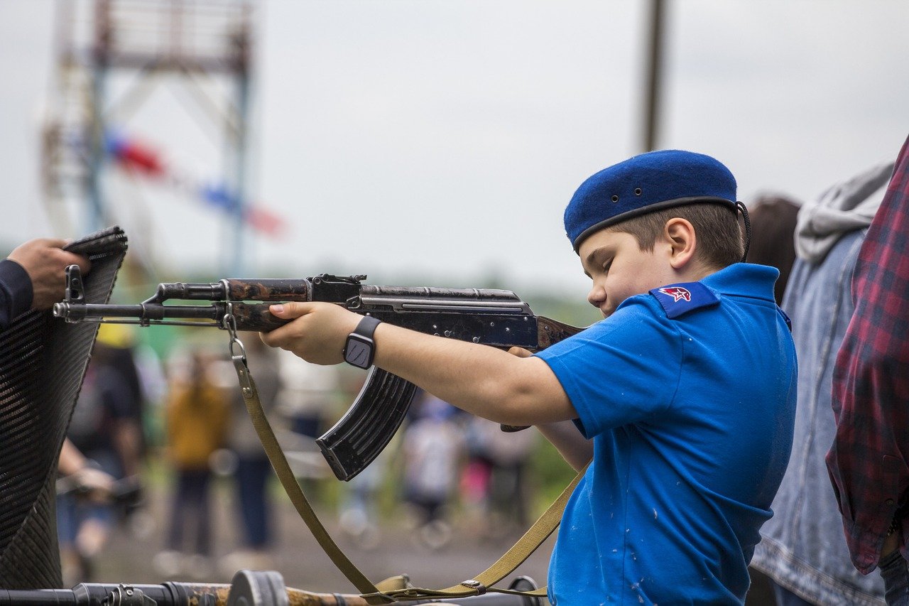 Boy Military Training Kid Child  - YasDO / Pixabay