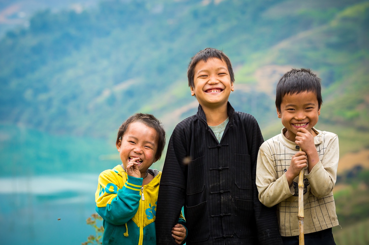 Boys Happy Portrait Vietnamese  - trilemedia / Pixabay