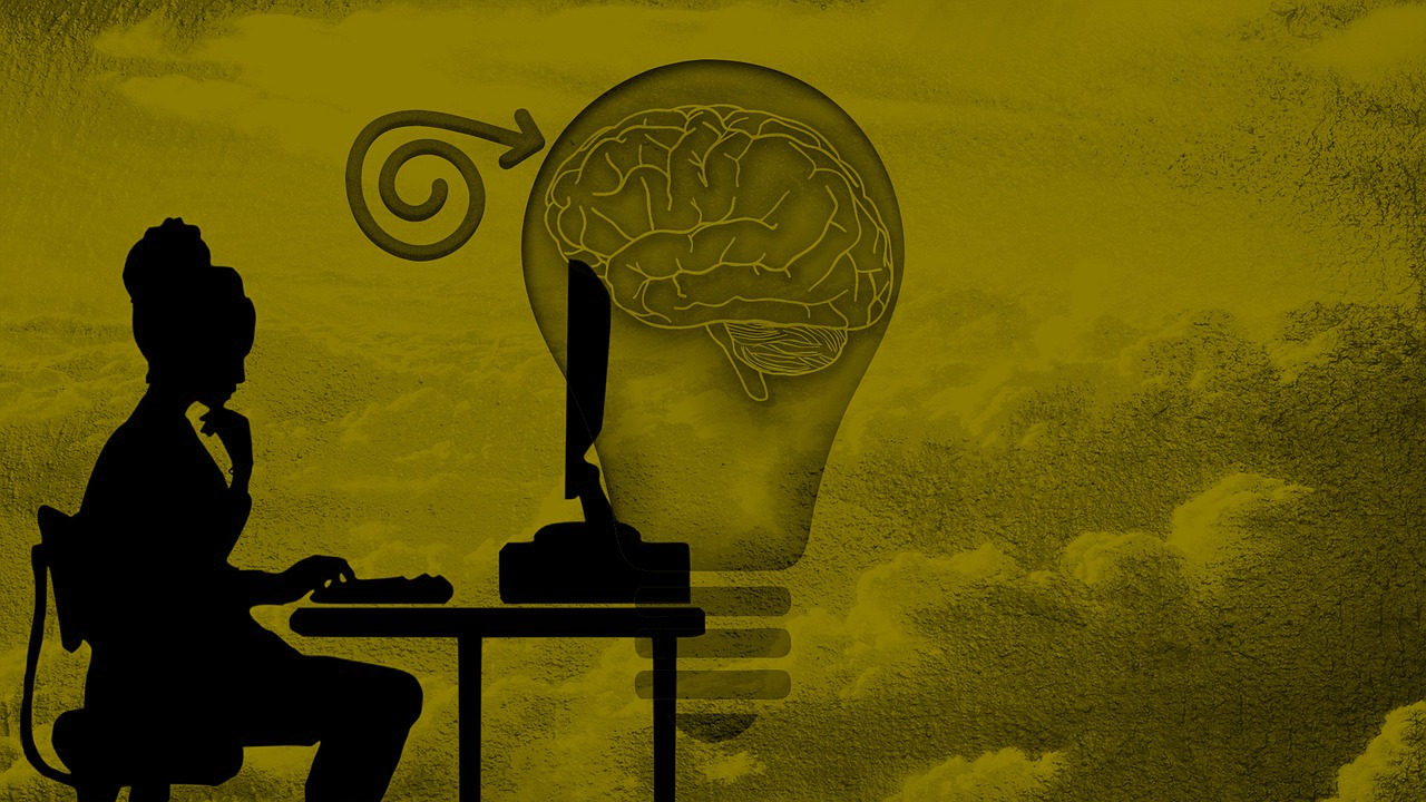 Brain Light Bulb Person Symbol  - chenspec / Pixabay