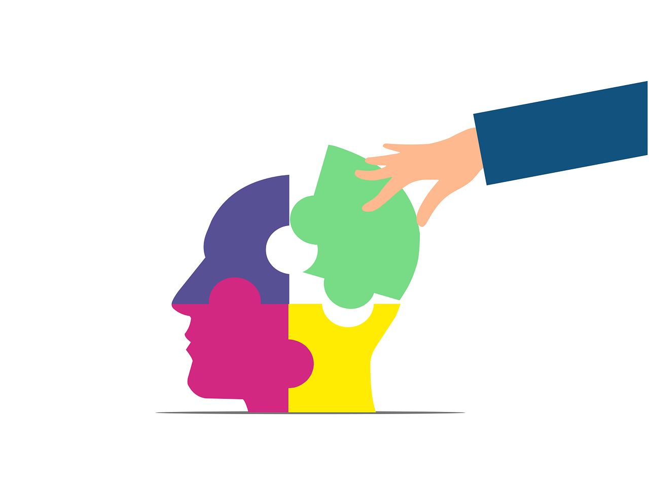 Brain Puzzle Logo Support  - mohamed_hassan / Pixabay