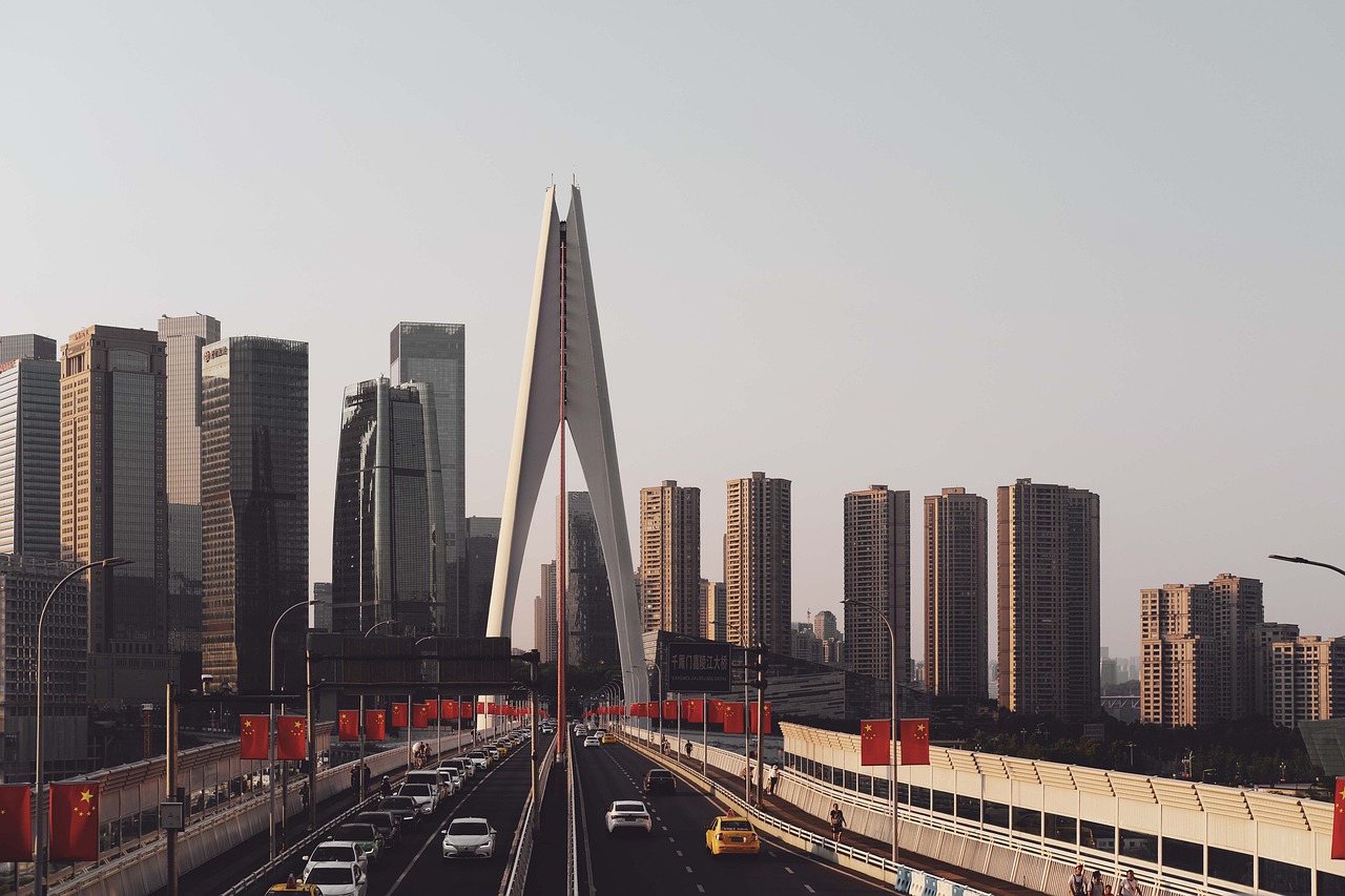 Bridge Skyscrapers Building Road  - Suslik52 / Pixabay