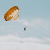 man in parachute