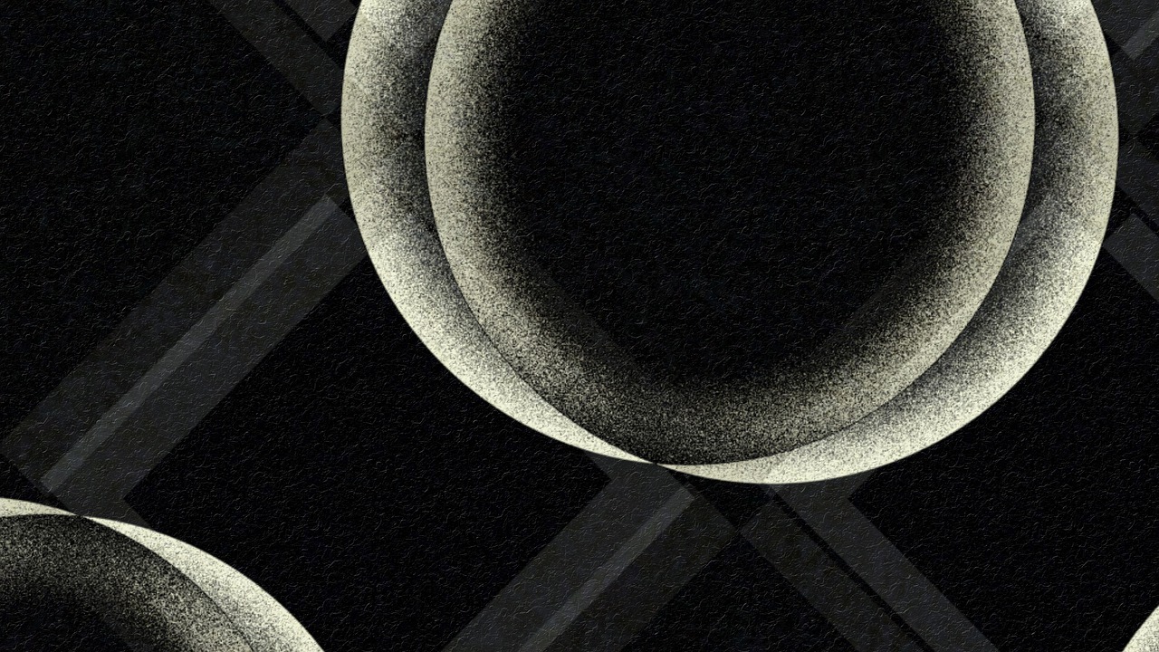 Bubble Orb Black Pattern Abstract  - chenspec / Pixabay