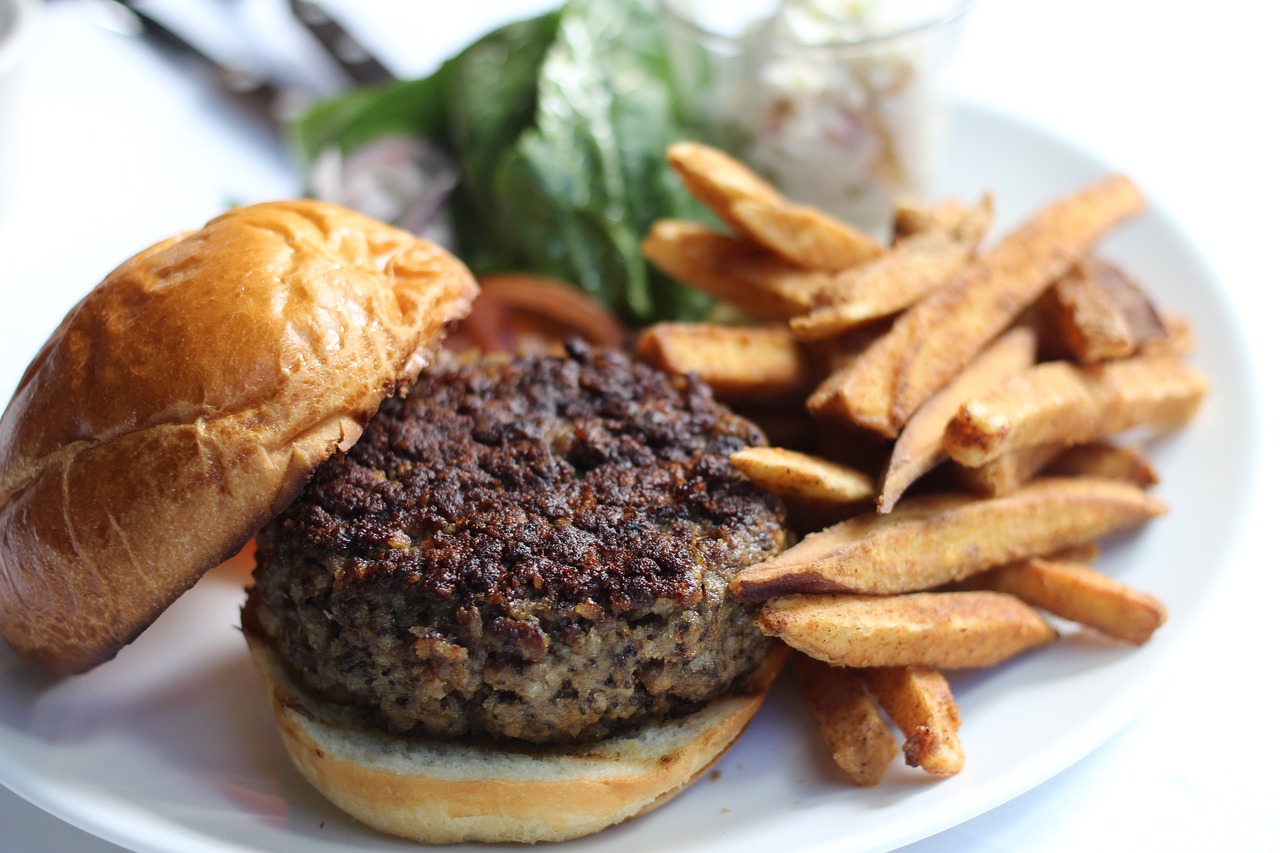 Burger Hamburger Set Hamburger Fries  - yangmin00 / Pixabay