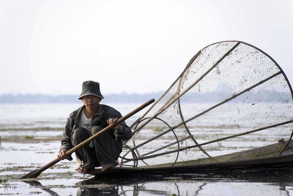 Burma Myanmar Asia Fisherman  - venezande / Pixabay