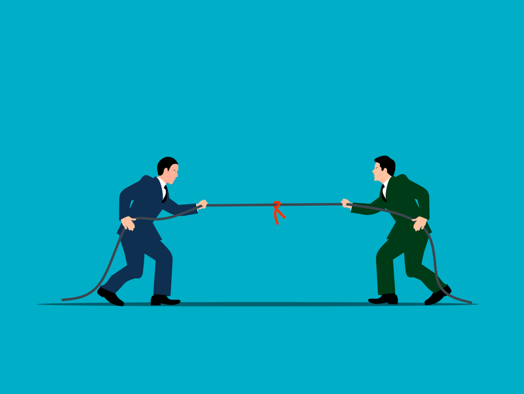 Business Competition Tug War Men  - mohamed_hassan / Pixabay