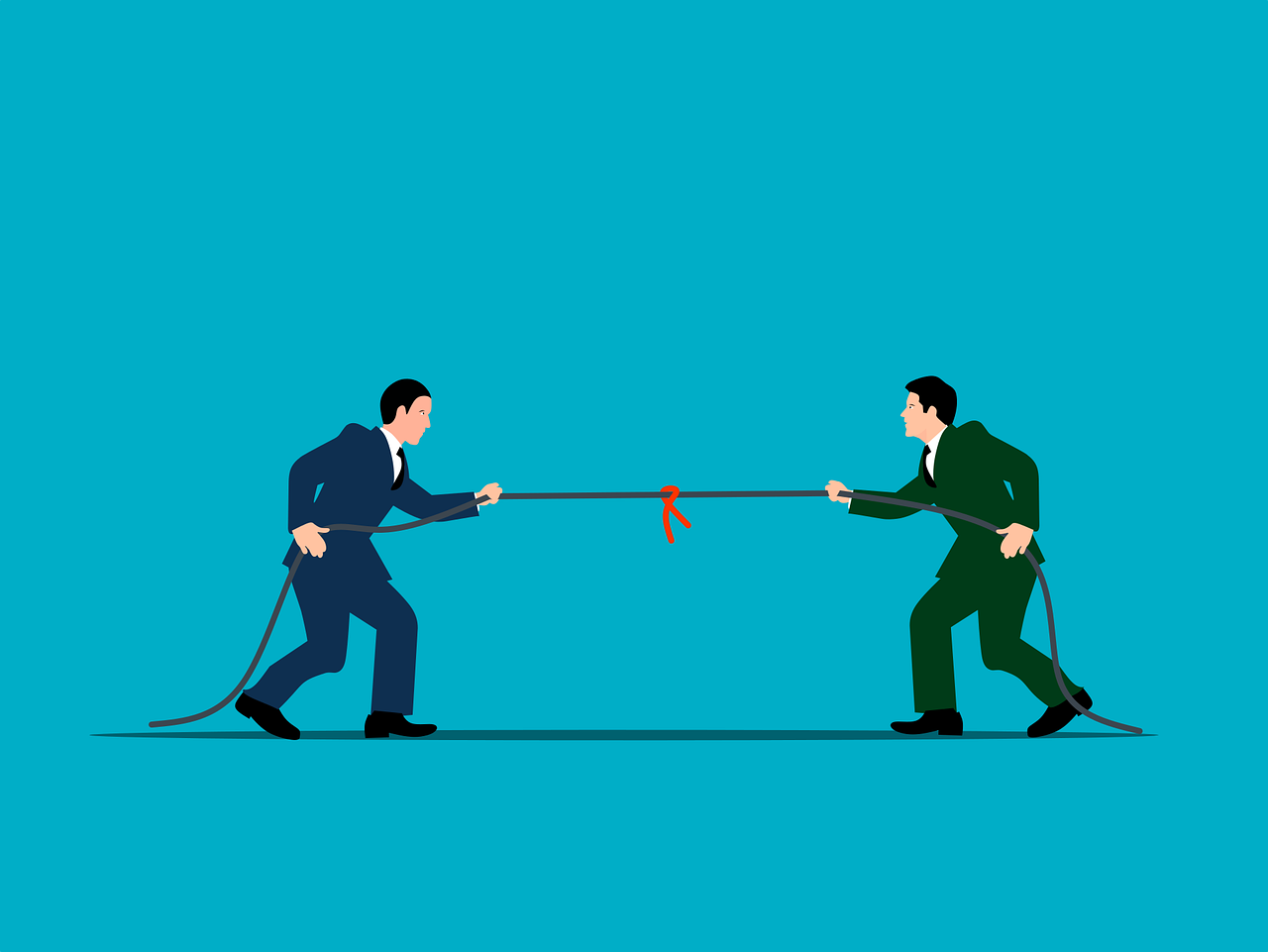 Business Competition Tug War Men  - mohamed_hassan / Pixabay