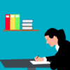 Businesswoman Writing Report Table  - mohamed_hassan / Pixabay
