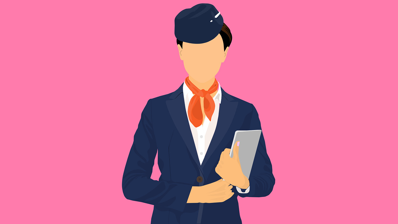 Cabin Crew Woman Portrait Girl  - MahmudAl / Pixabay