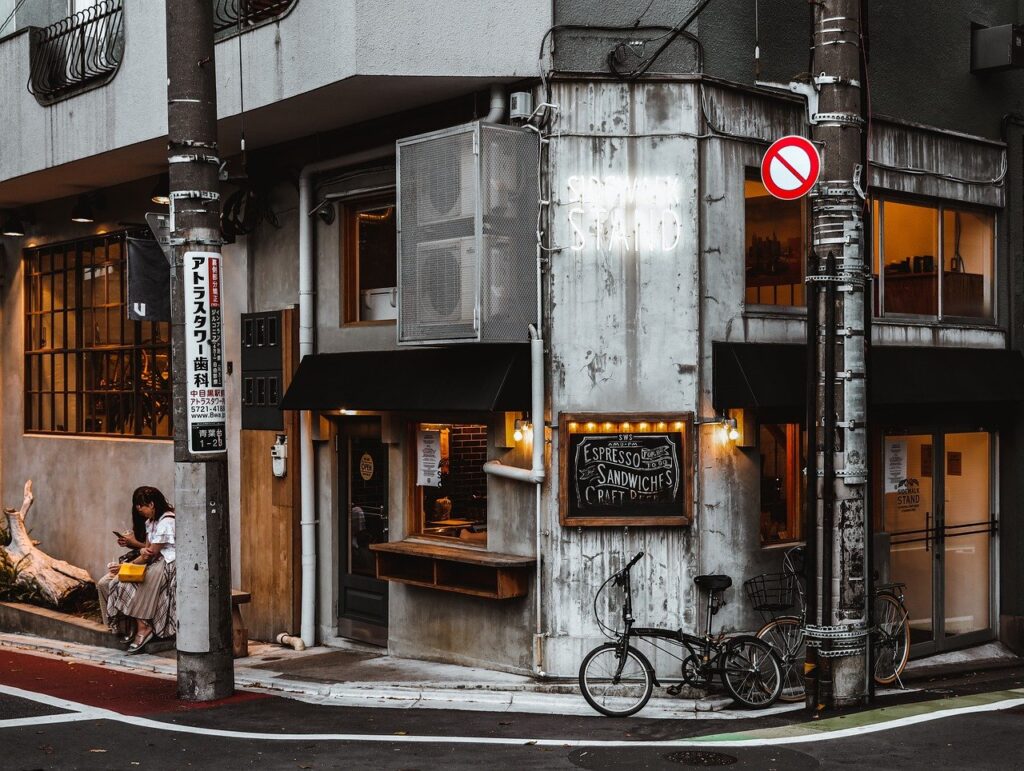 Cafe Outside Japan Peaceful Cool  - TossyDay / Pixabay