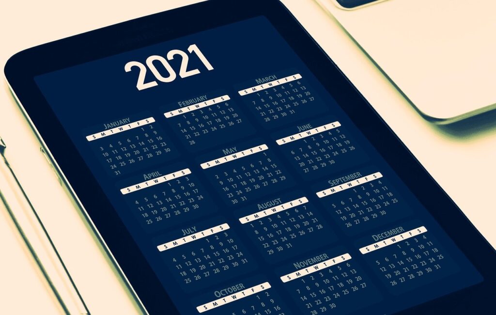 Calendar Agenda Schedule Plan Year  - geralt / Pixabay