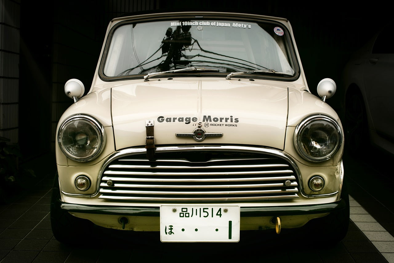 Car Auto Vintage Austin Mini  - djedj / Pixabay
