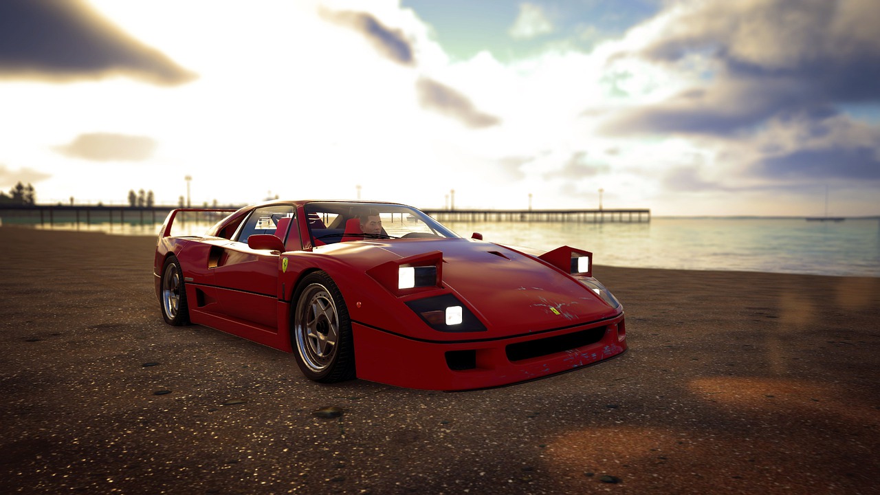 Car Ferrari Road Muscle Car  - 창조적영혼 / Pixabay