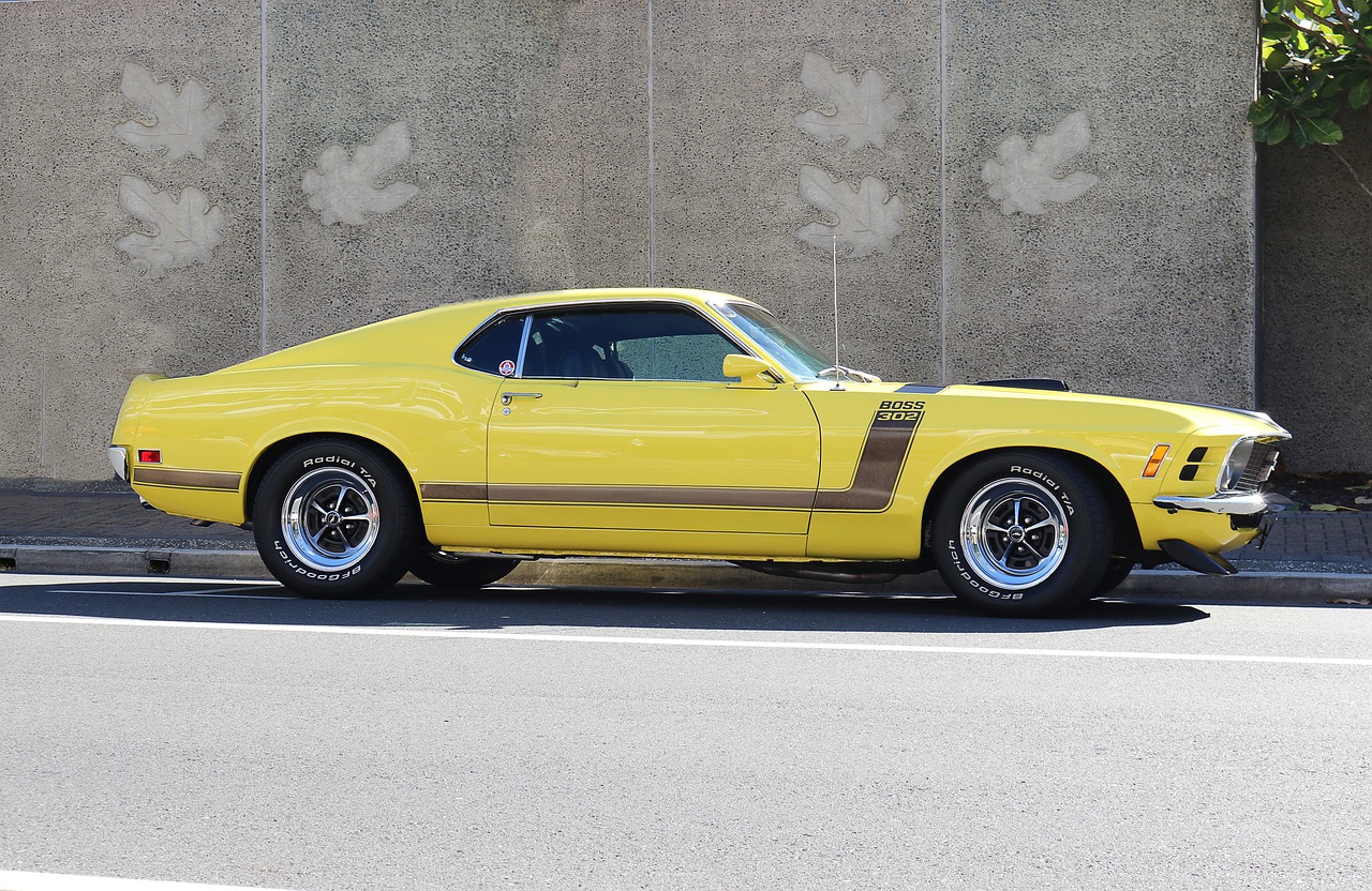 Car Mustang Classic Ford Boss - terrykapua1 / Pixabay