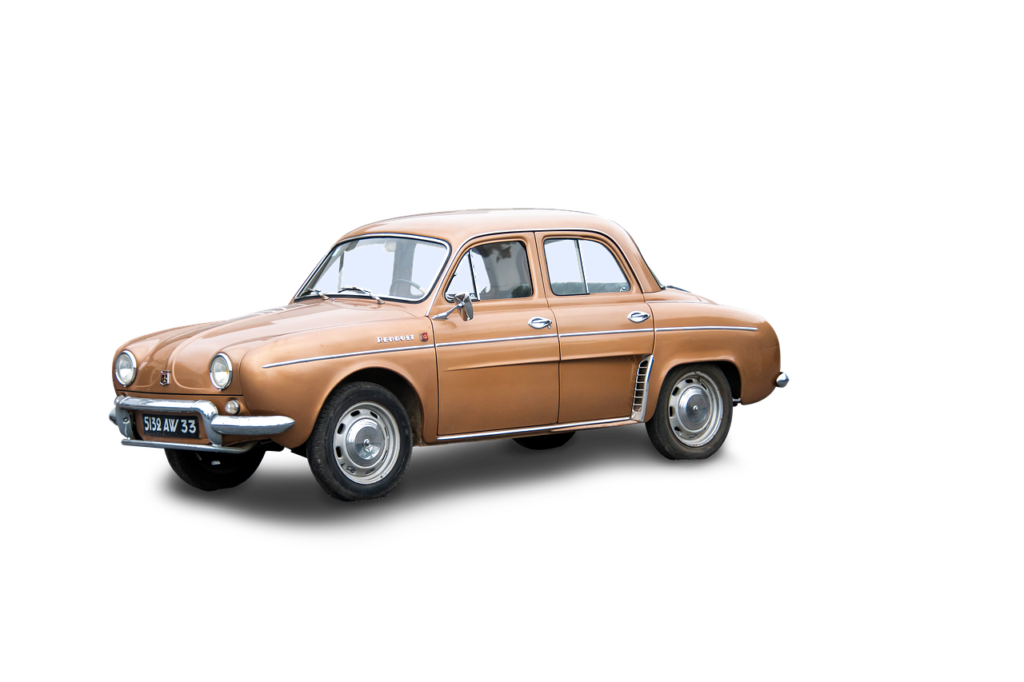 Car Vehicle Cutout Renault Dauphine  - dendoktoor / Pixabay