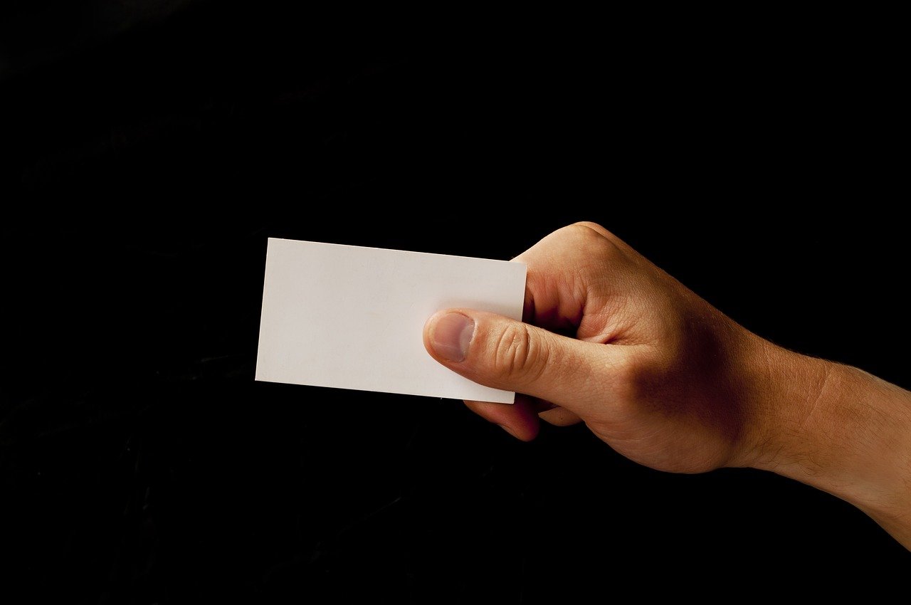 Card Business Contact Hold Holding  - Deedee86 / Pixabay