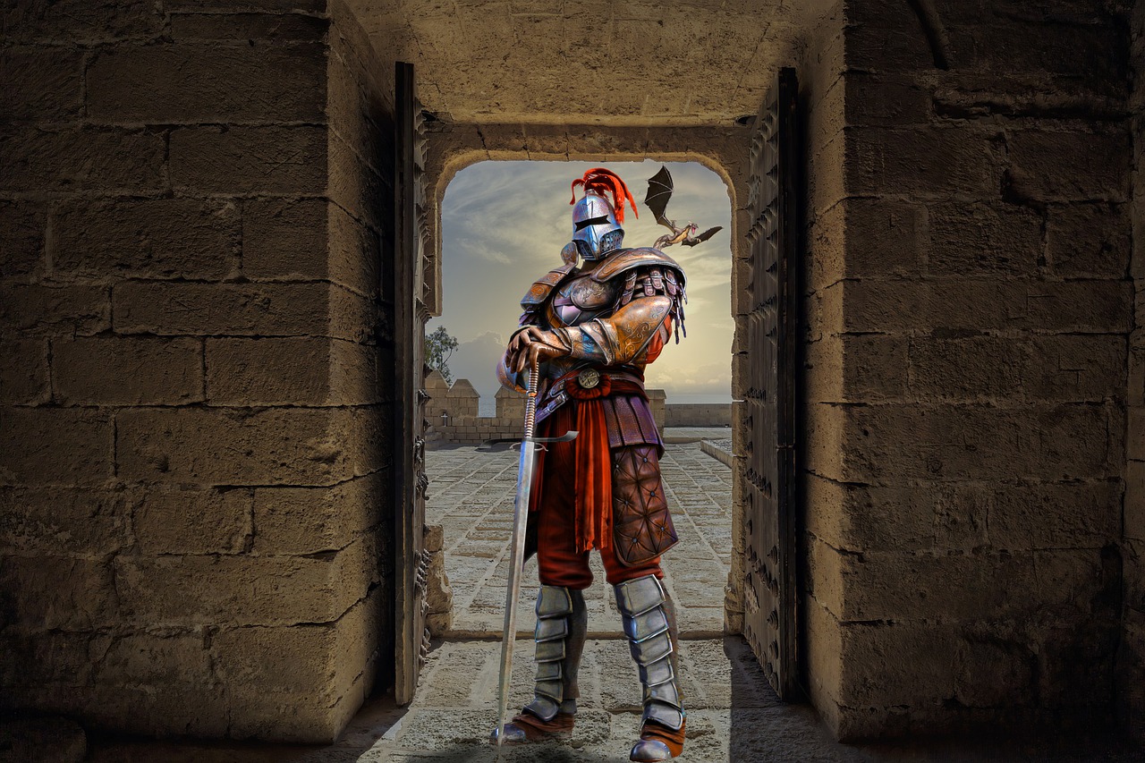 Castle Knight Man Fantasy Armor  - jcoope12 / Pixabay