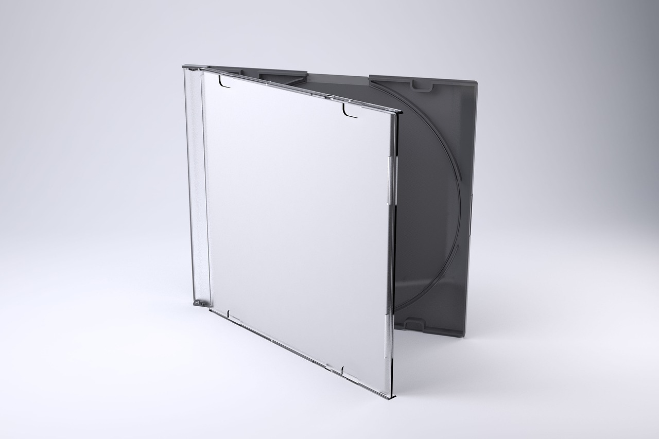 Cd Case Cover Mockup Packaging  - Mediamodifier / Pixabay