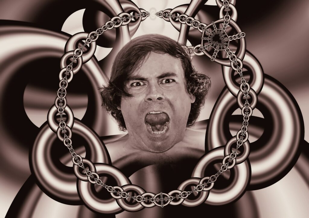 Chains Caught Psyche Man Patient  - geralt / Pixabay
