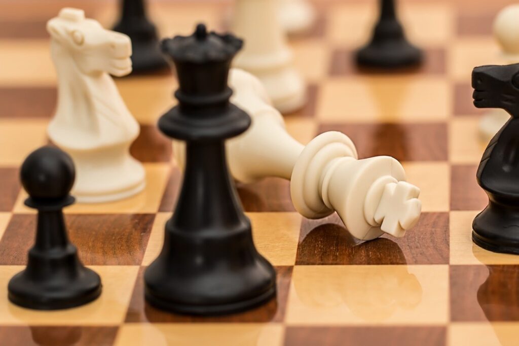 Checkmate Chess Board Chess Board  - stevepb / Pixabay