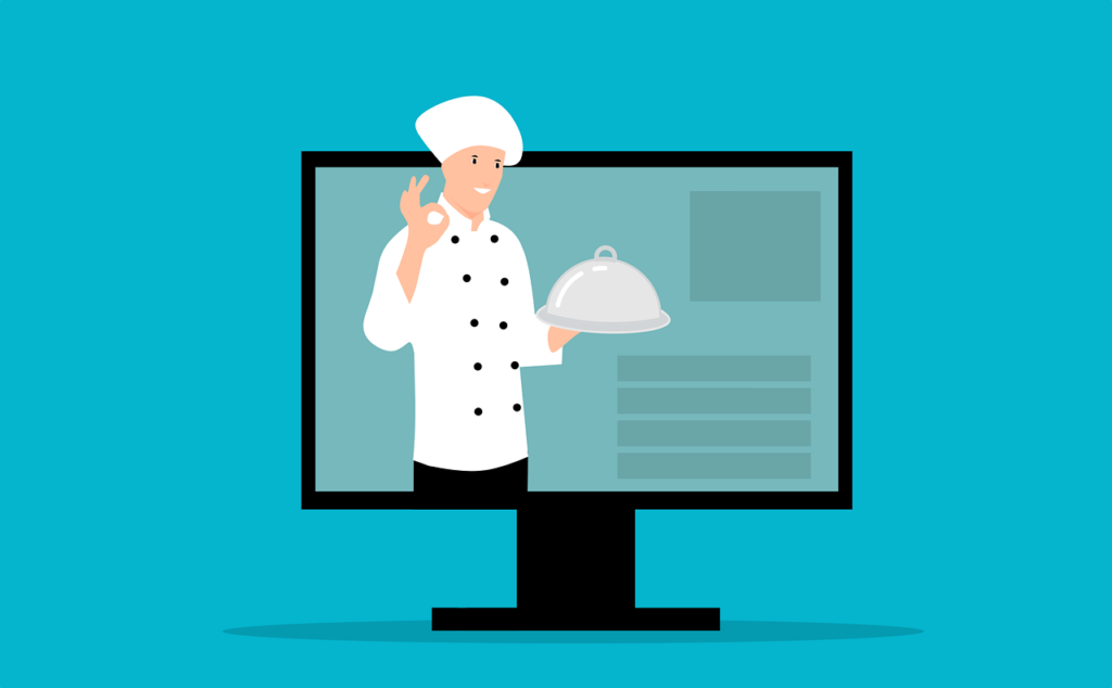 Chef Online Food Restaurant  - mohamed_hassan / Pixabay