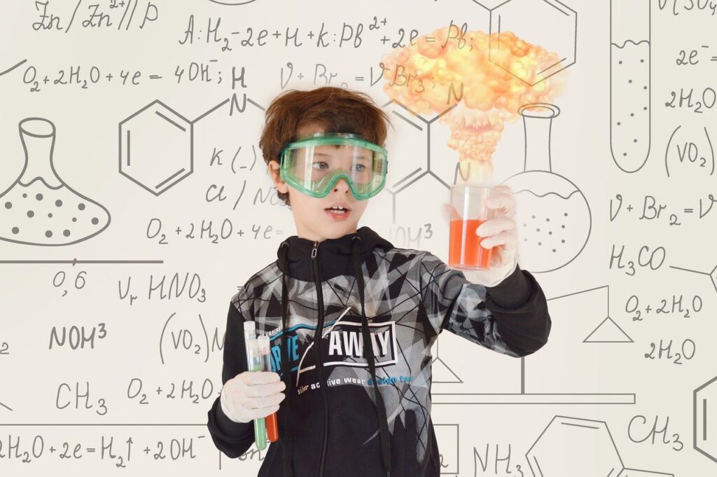 Chemistry Baby Experiment Science  - Victoria_Borodinova / Pixabay