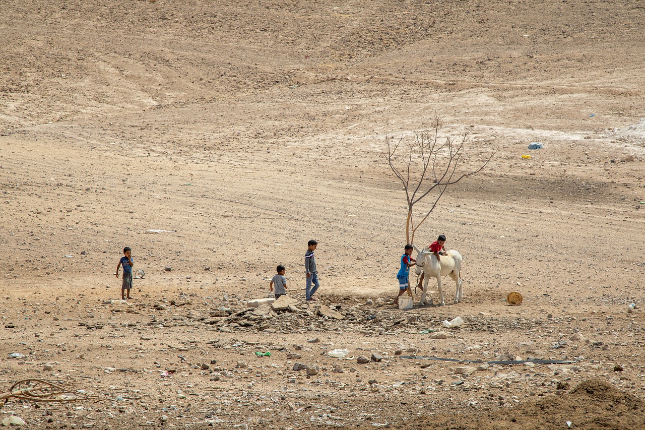 Children Leisure Desert Kids  - GidonPico / Pixabay